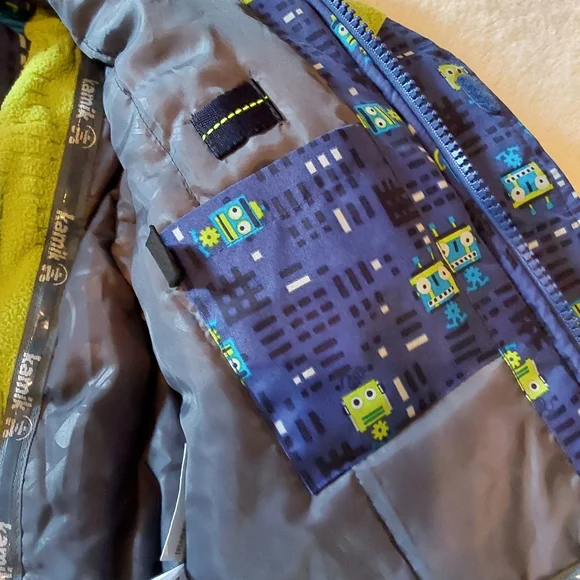 🌺 Like New Boys Kamik Insulated Snow/Ski Jacket